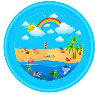 Photo of Kids Water Sprinkler Mat - Rainbow
