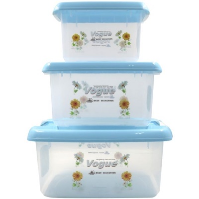 Photo of Vogue 3 Piece Food Storage Containers