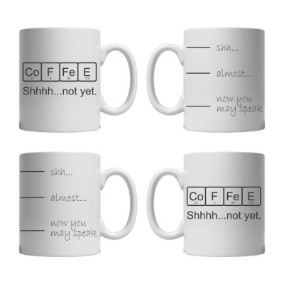 Shhh Coffee Mug Set 2