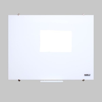 Parrot Products Glass Whiteboard Non Magnetic 2400x1200mm
