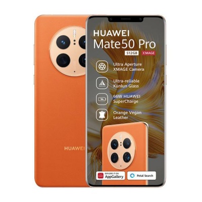 Huawei Mate 50 Pro 512GB Orange Cellphone
