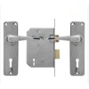 Yale-2 Lever Lockset-Aluminium Photo
