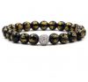 Argent Craft Natural Black Obsidian Wealth Bracelet Photo