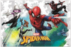 Marvel Spiderman Team Up Plastic Tablecover - 120cm x 180cm Photo
