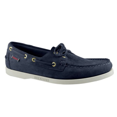 Photo of Sebago Men's Footwear Docksides Portland Suede Blue Navy