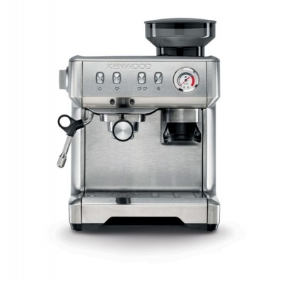 Photo of Kenwood - Manual Pump Espresso Machine With Grinder - PEM13.SS