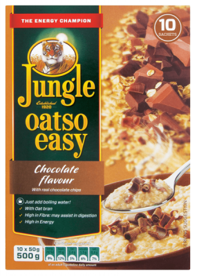 Jungle Oatso Easy Chocolate Flavour Instant Oats 500g