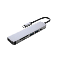 6 1 USB C Hub For MacBook Pro Type C Adapter