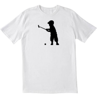 Baby Silhouette Golfers White T shirt