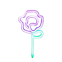 Rose Flower Neon Sign USB And Battery Operated FA A66