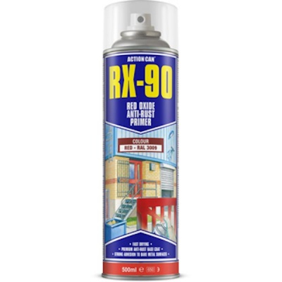 Photo of Action Can Red Oxide Anti Rust Primer Rx-90 500Ml