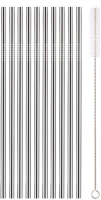 Photo of Reusable Stainless Steel Thin Silver Drinking Straws - Easy Trade