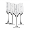 EspressPB Bestman and Made of Honor Champaign Glasses Photo