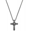 Stainless Steel Fancy Cross With Rounded Link Chain Photo