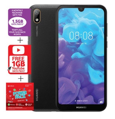 Photo of Huawei Y5 2019 32GB Single - Modern Black Power Cellphone