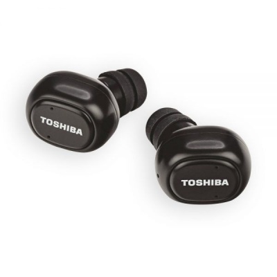 Photo of Toshiba True Wireless Bluetooth Earbuds with Dual Mics Black