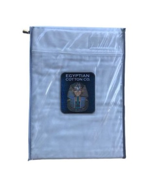 Photo of Cottonbox 300 TC Egyptian Cotton Duvet Cover Set - White -King