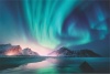 Graffiti Laptop Skin Northern Lights Photo