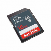 SanDisk 16GB 80MBs Ultra SD Card SDHC