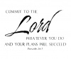 Spoonkie Sticker Art: Wall Sticker - Bible: Proverbs 16:3 Photo