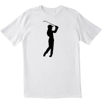 Ladies Swinging Golfers T Shirt