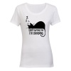 Don't Bother Me! - Ladies - T-Shirt Photo