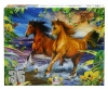 RGS Group Horses in the Surf 36 piece jigsaw puzzle Photo
