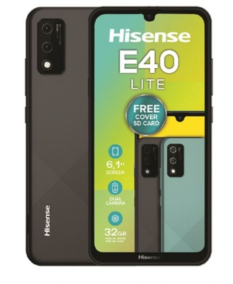 Photo of Hisense E40 Lite SS Black Mini Torch Cellphone