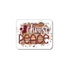Mouse Pad - Choose Peace White Photo