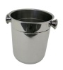 Ice Bucket 255x230mm Stainless Steel with Knobs Photo
