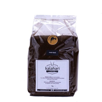 Photo of Kalahari Coffee Springbok Medium Dark Roast 1kg – Ground Coffee