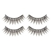 3D Blkt 2 Pairs Eyelashes Black 002 Photo
