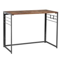Kaelin Desk for Home Office and Study Folding and No Assembly