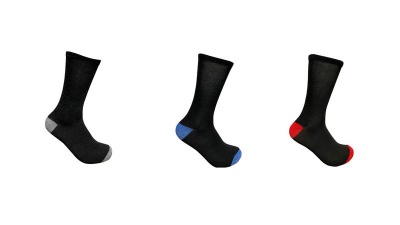 Photo of Undeez Men's 3 Pack Black Trouser Socks