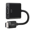 Belkin HDMI to VGA Adapter with Micro USB Power Black