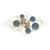 Amonet Modern Light Luxury Creative Decoration Iron Clock 105*55cm Photo