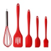 Pack of 5 Kitchen Utensils - Red Photo