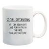 Qtees Africa Social Distancing Mug Photo