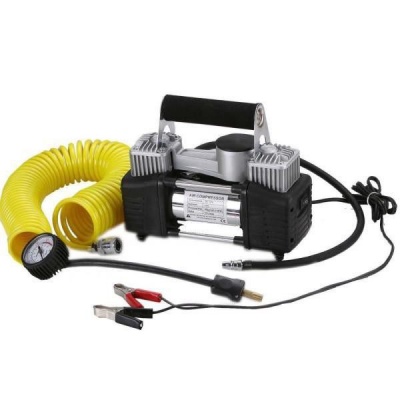 Photo of Heavy Duty Portable Air Compressor Dual Cylinder Direct Drive 12V