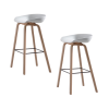 Infinity Homeware Toledo Kitchen and Bar Stool – White Photo