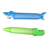 Water Blaster Gun Soaker Set of 4 Shark Crocodile
