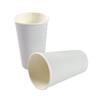 Double Walled Ripple Cups 500ml