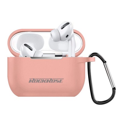Photo of Rockrose Veill 3 silicone case for Apple Airpods pro Pink