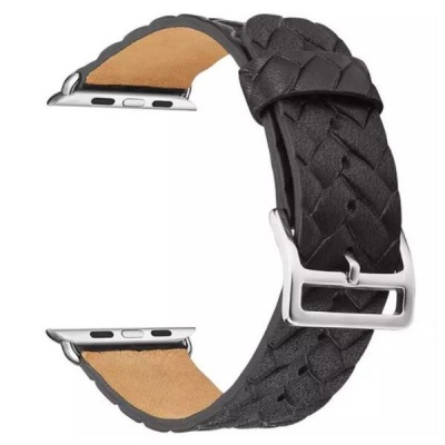 Photo of Apple FocusFit - Watch Strap Leather Weave Pattern 38mm 40mm Iwatch Band