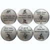 Zawadi Fridge Magnet – Gift Set of 6 - Cycling Photo