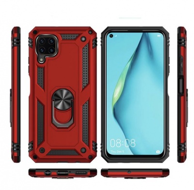Photo of Mr Protect Huawei P40 Lite Shockproof Cover Protective Case With Ring Red