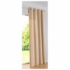 Matoc Readymade Curtain -Velvet -Eyelet-Lined -DarkCream -140cm W x 253cm H Photo