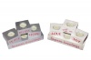 Wooden Candle Holder Set - Christmas Theme - Silver & White Photo