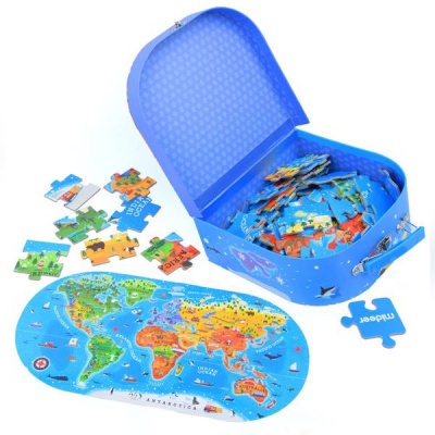 Photo of Mideer Our World Puzzle Box: 100 Pieces