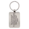 Christian Art Gifts Key Ring in Tin Be Strong & Courageous Photo